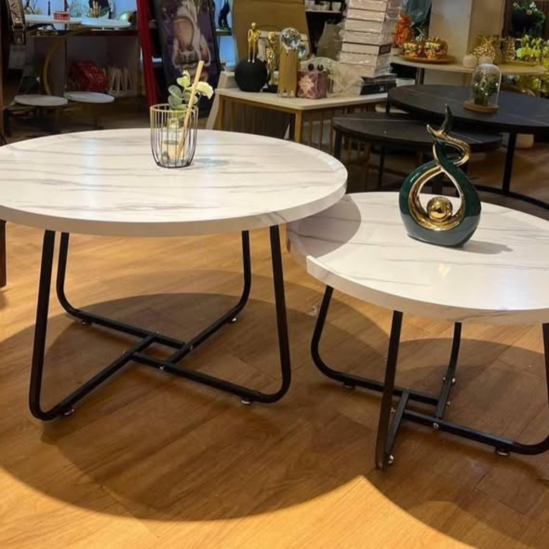 2-in-1 Minimalist Nesting Table