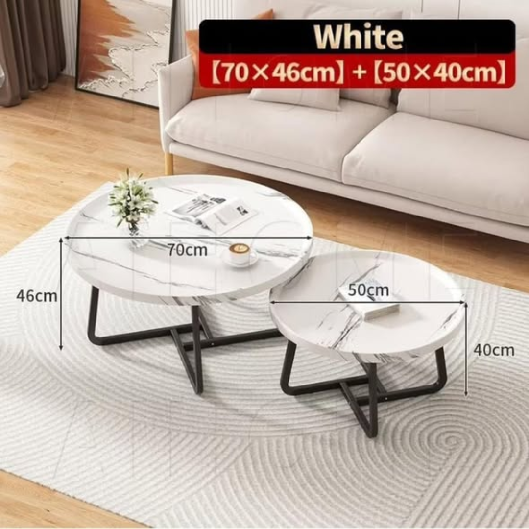 2-in-1 Minimalist Nesting Table