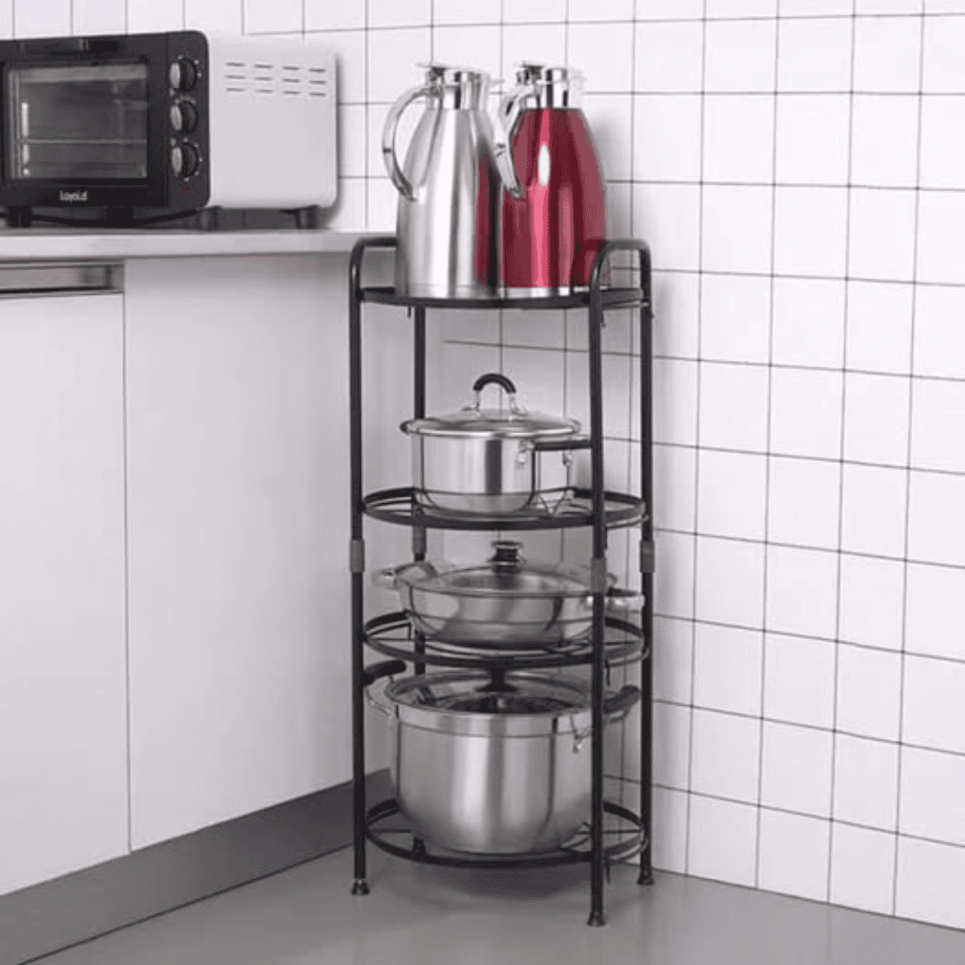 5-Tier Multifunctional Pot Rack