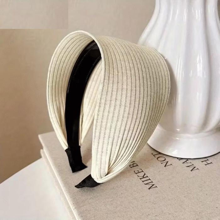 Anti-Slip Ribbed Elastic Hairband