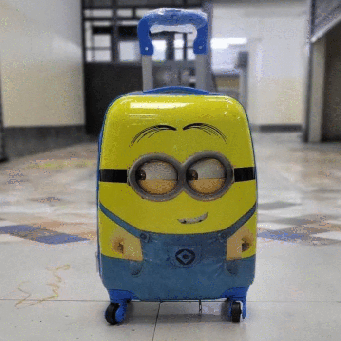 Cartoon Themed Fibre Suitcase