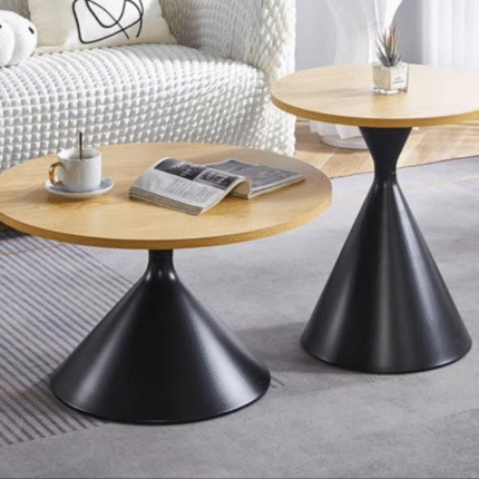 2-in-1 Nesting Table/Stools Set