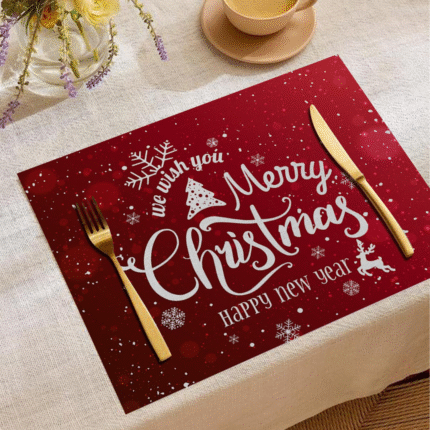 Christmas Themed Table Placemats/Table Mats