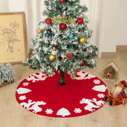 Snowflakes Christmas Tree Skirt