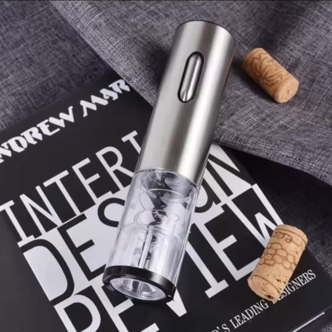 Electric Wine Bottle Opener with Foil Cutter