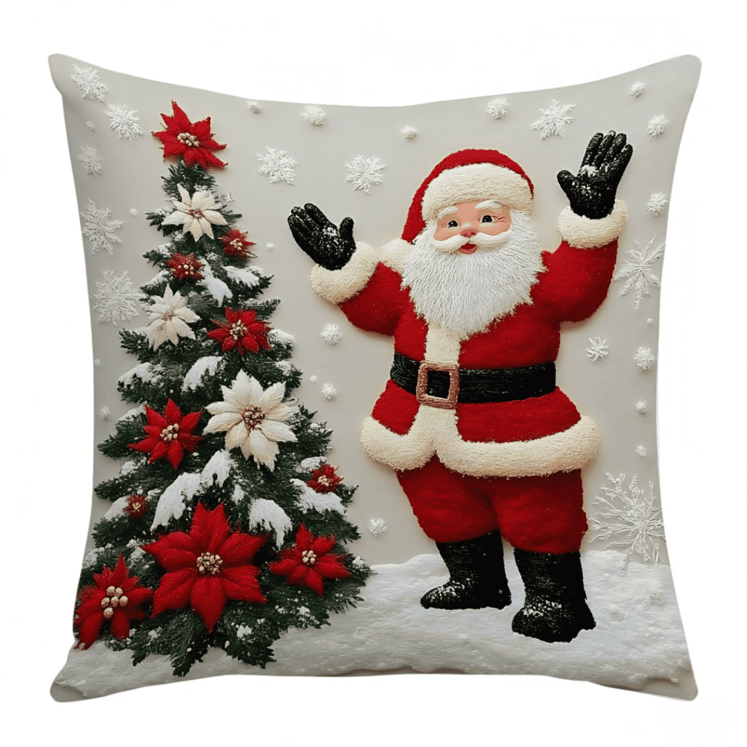 Christmas themed pillow cases