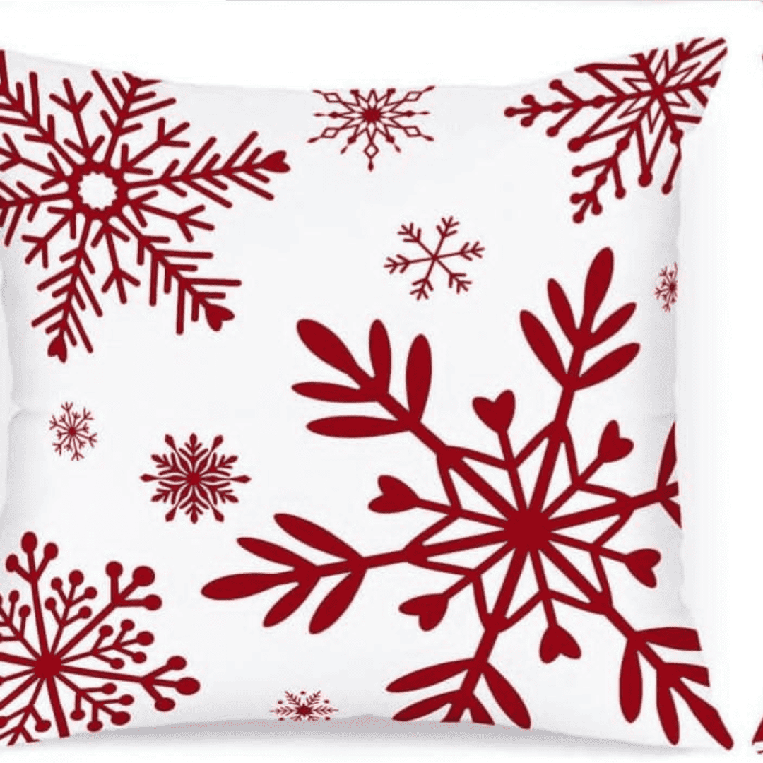 Christmas themed pillow cases