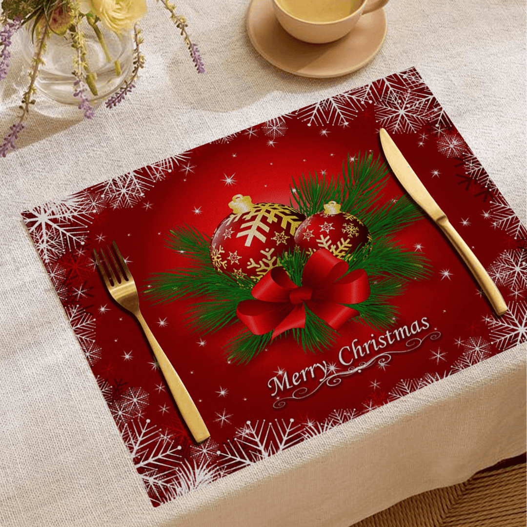Christmas Themed Table Placemats