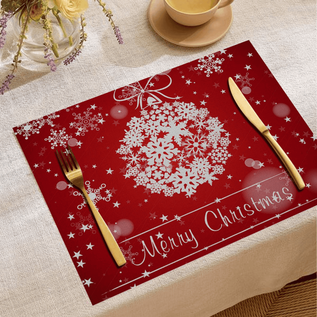 Christmas Themed Table Placemats