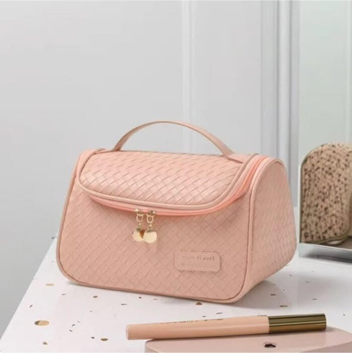 Leather Cosmetics / Makeup Organizer