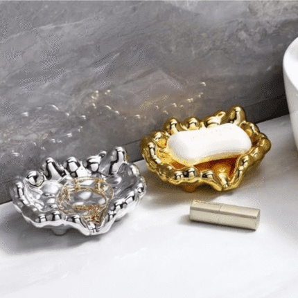 Golden/Silver Color Soap Dish