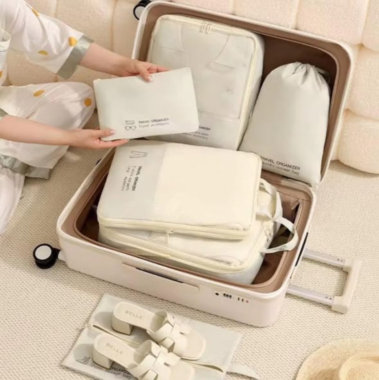 6 Pcs Luggage Travel Storage Bags