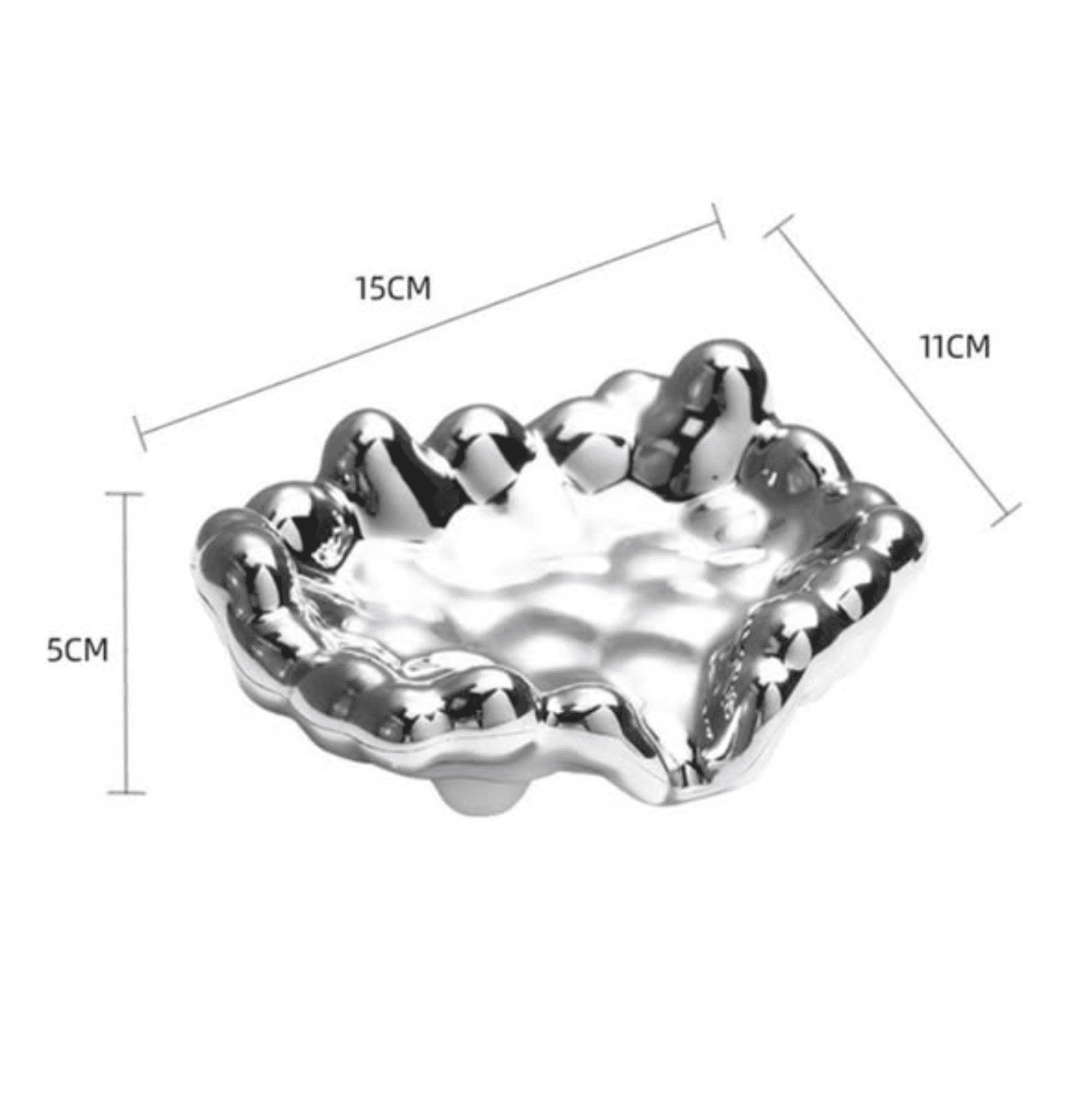 Golden/Silver Color Soap Dish