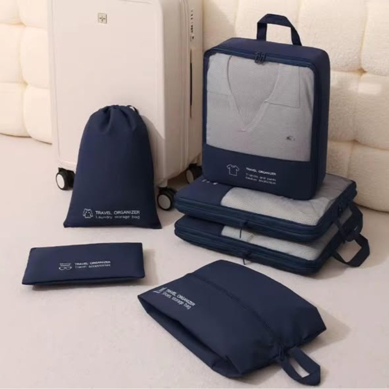 6 Pcs Luggage Travel Storage Bags