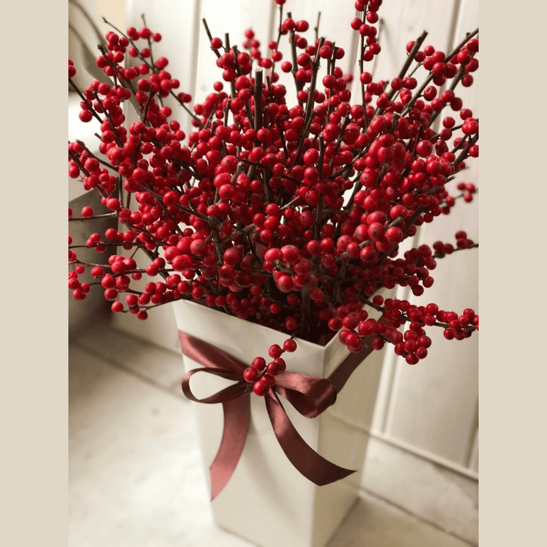 Christmas Decor Berry Branches