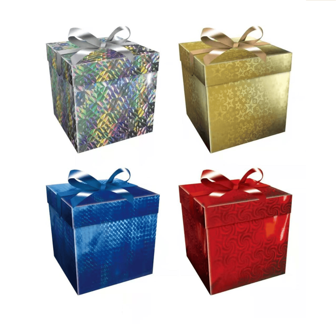 Golden Gift Packaging Box 15cm