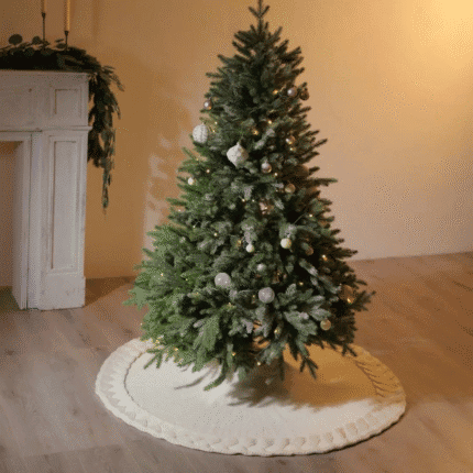 Knitted Christmas Tree Skirt