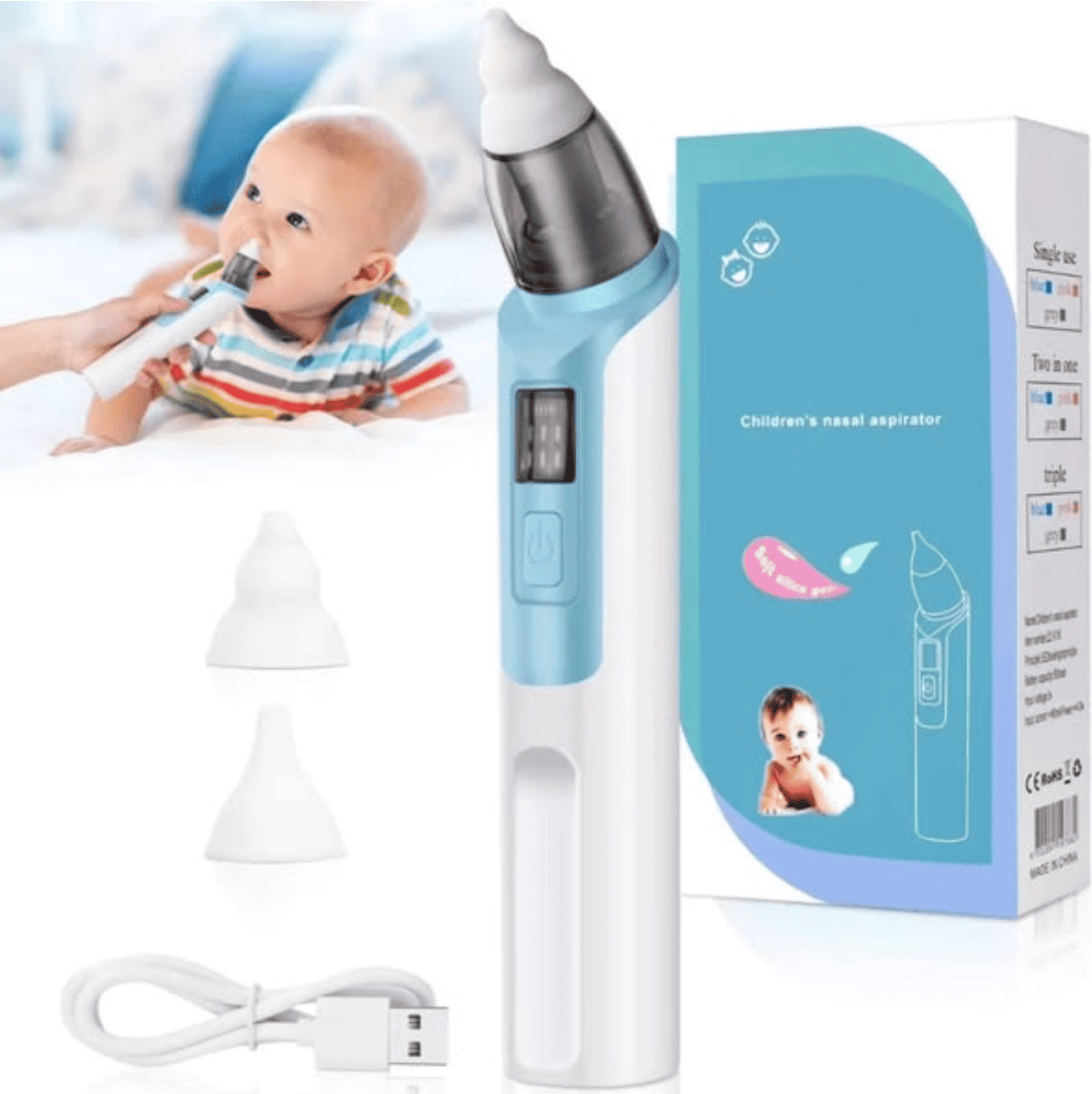 Rechargeable Baby Electric Nasal Aspirator