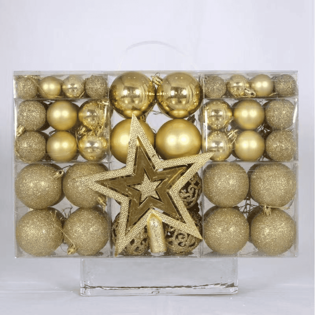 Christmas Balls Ornaments 101 pcs