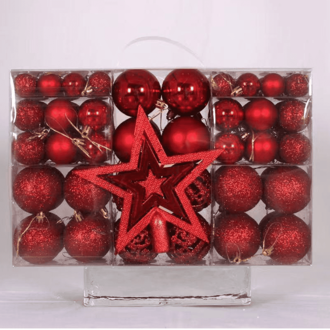 Christmas Balls Ornaments 101 pcs