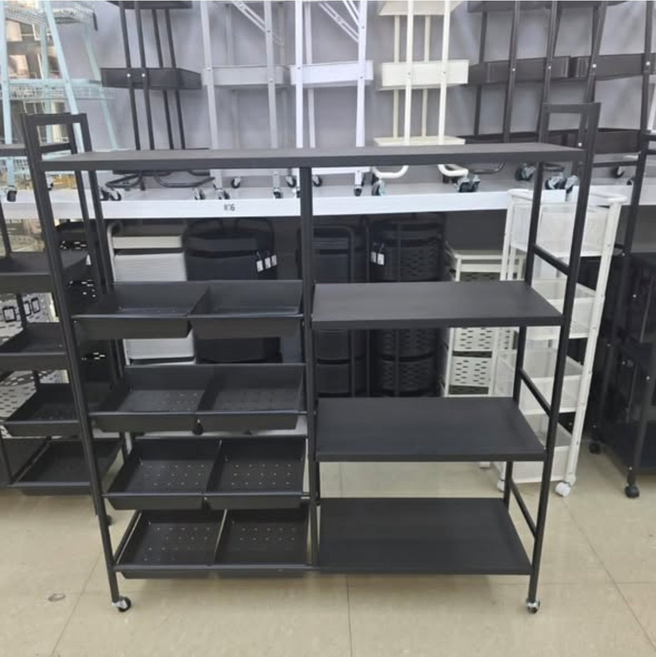 Multifunctional Strong Metallic Kitchen Rack