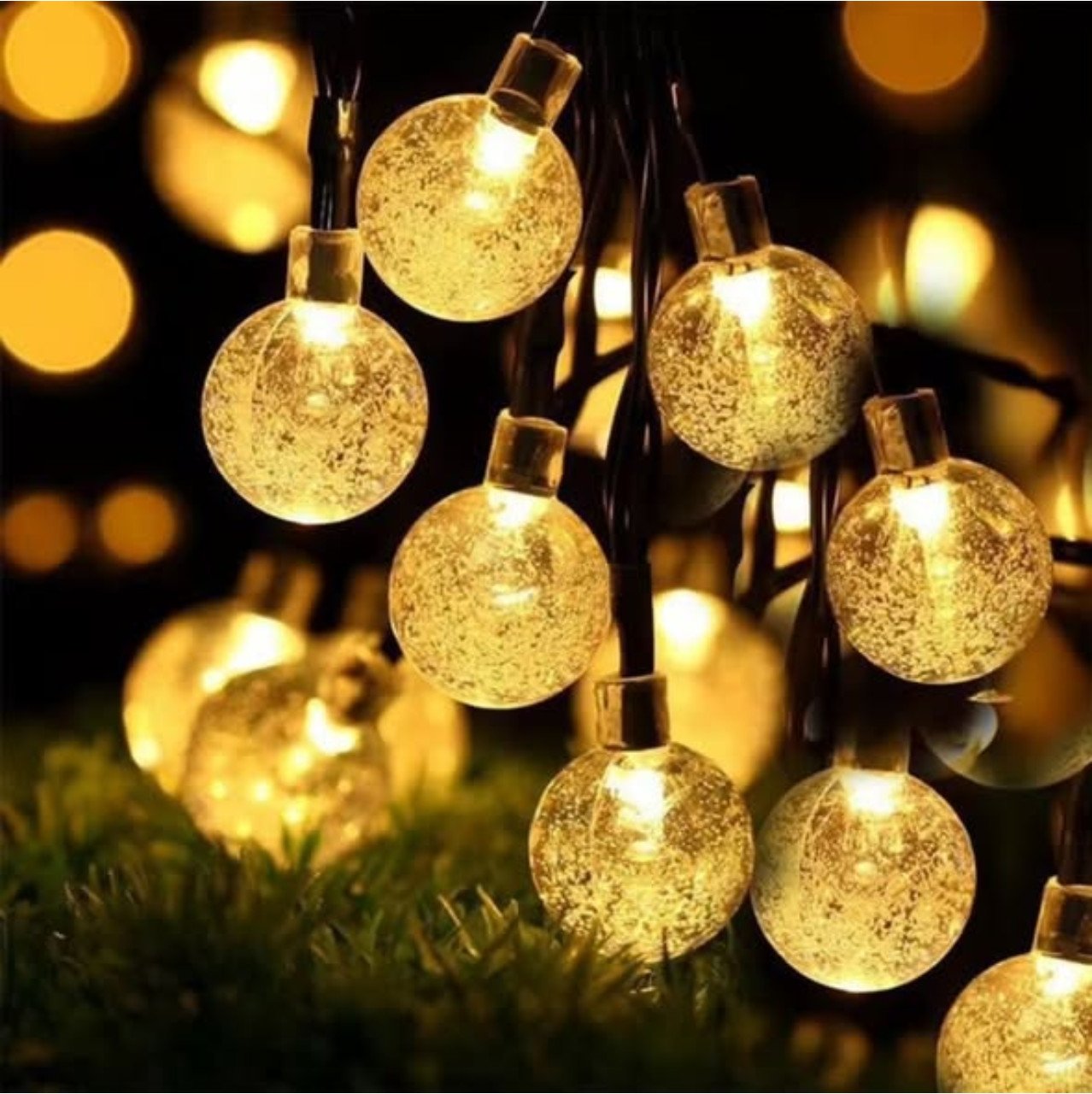 Solar Powered Outdoor Ball Lights