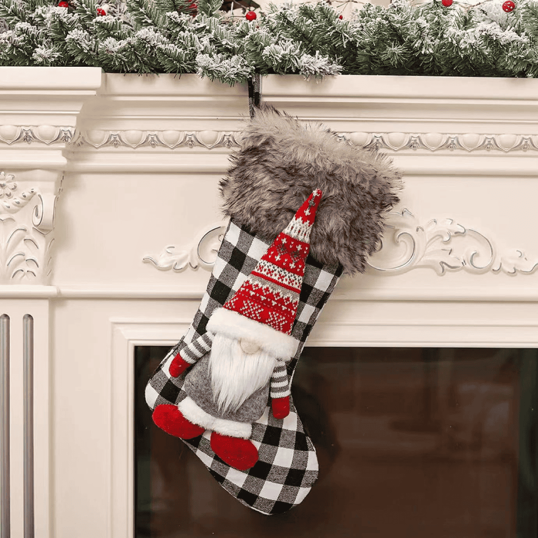 Buffalo Plaid Christmas Stocking