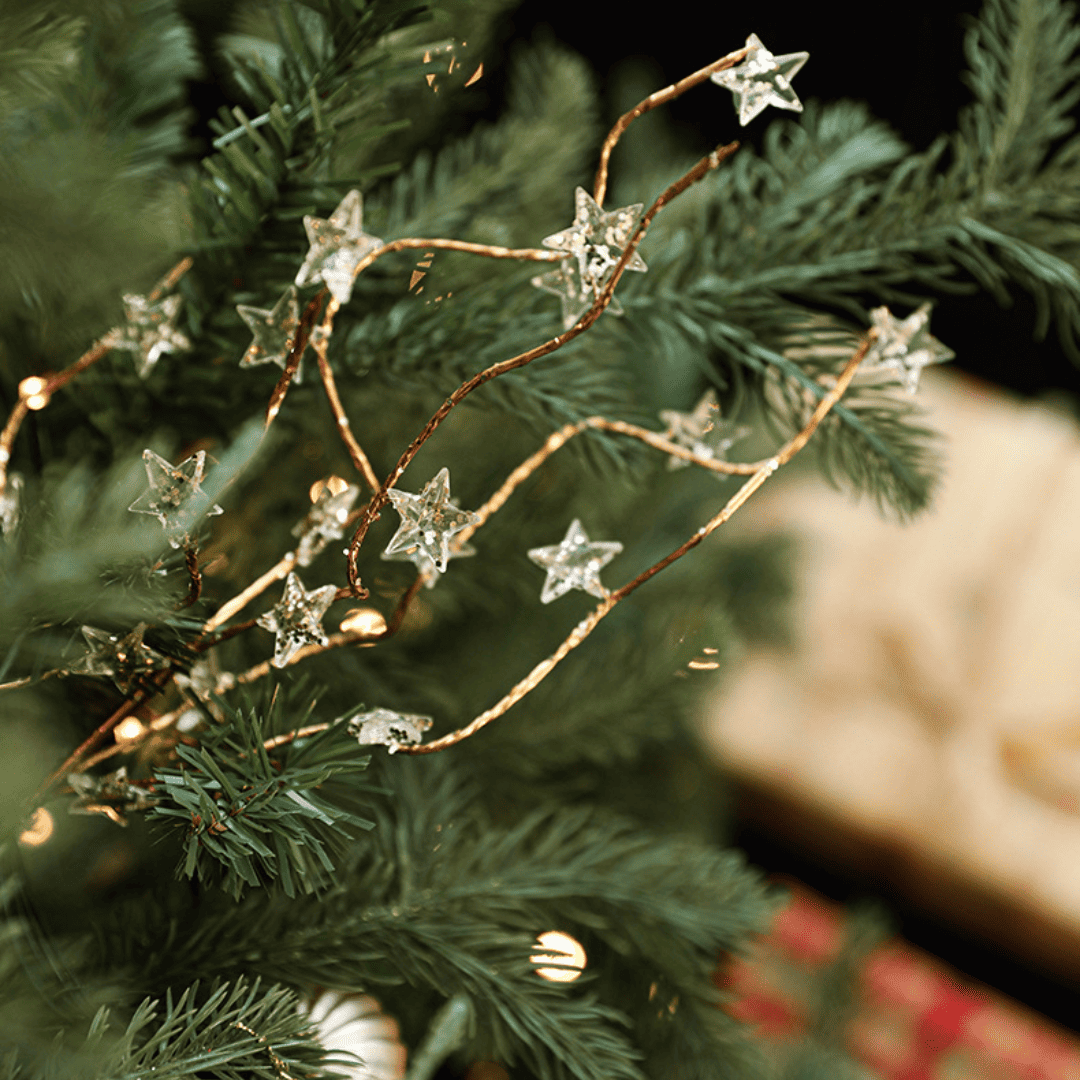 Crystal Bud Branch Decorations