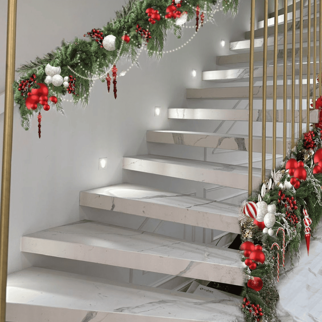 2.5M Green Christmas Garland