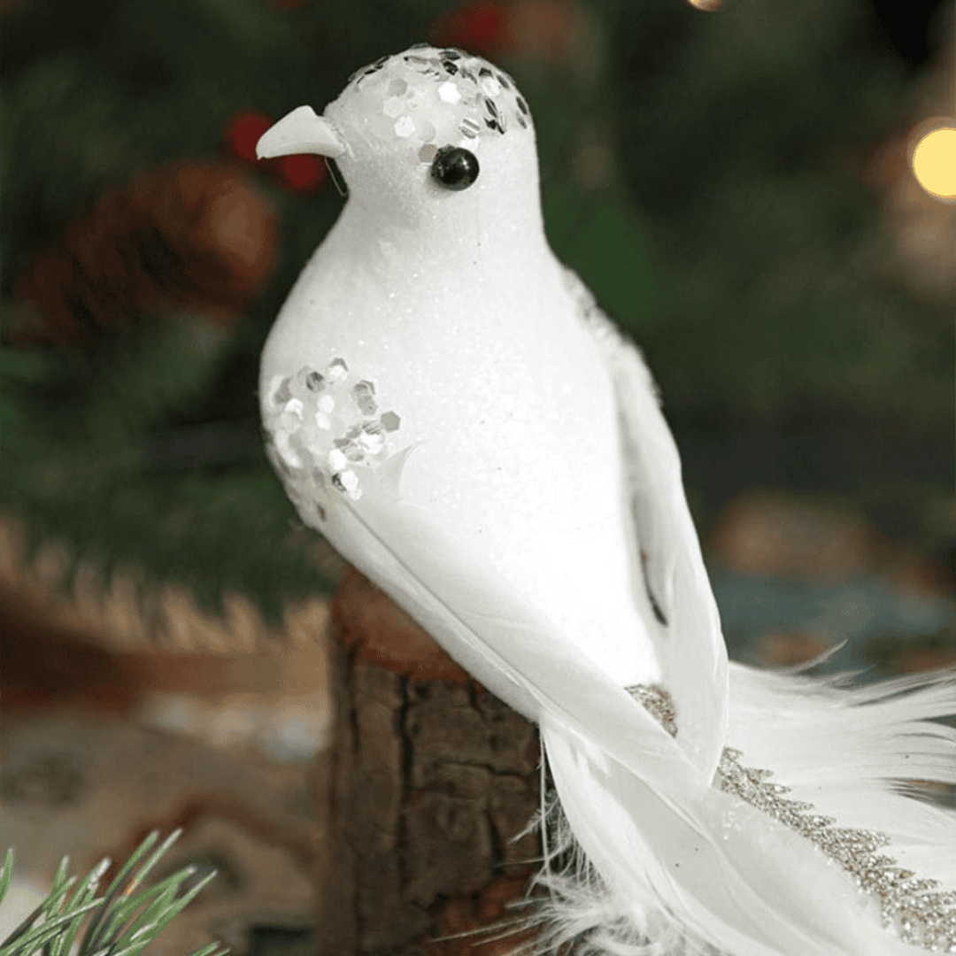 Handmade Foam Christmas Birds