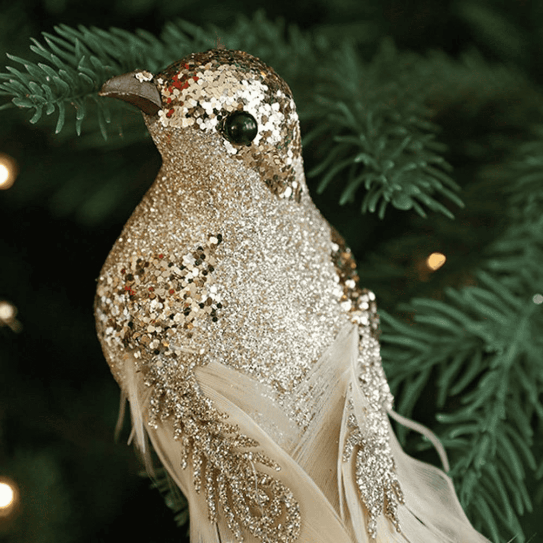 Handmade Foam Christmas Birds