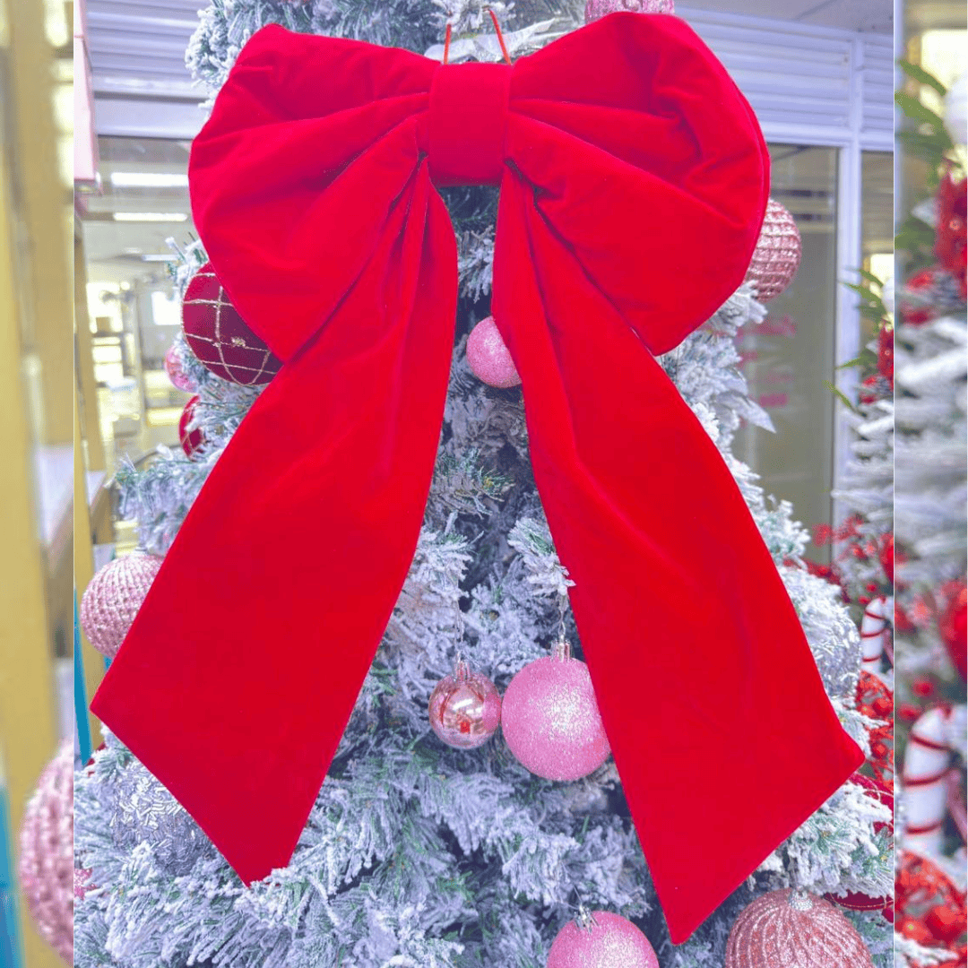 Big Velvet Christmas Bow