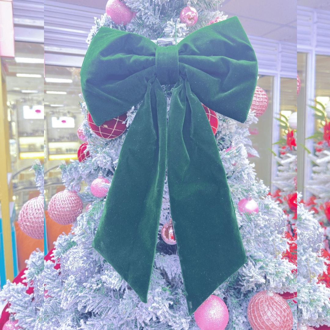 Big Velvet Christmas Bow