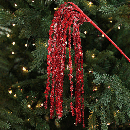 60cm Glitter Twig Ornaments