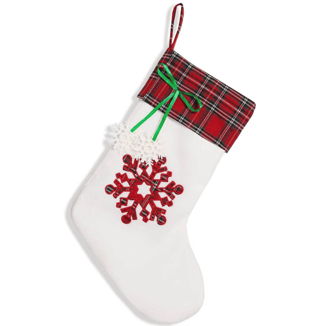 Christmas Fireplace Socks Set of 2
