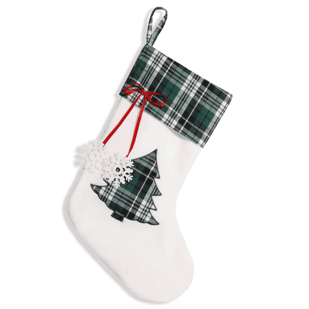 Christmas Fireplace Socks Set of 2