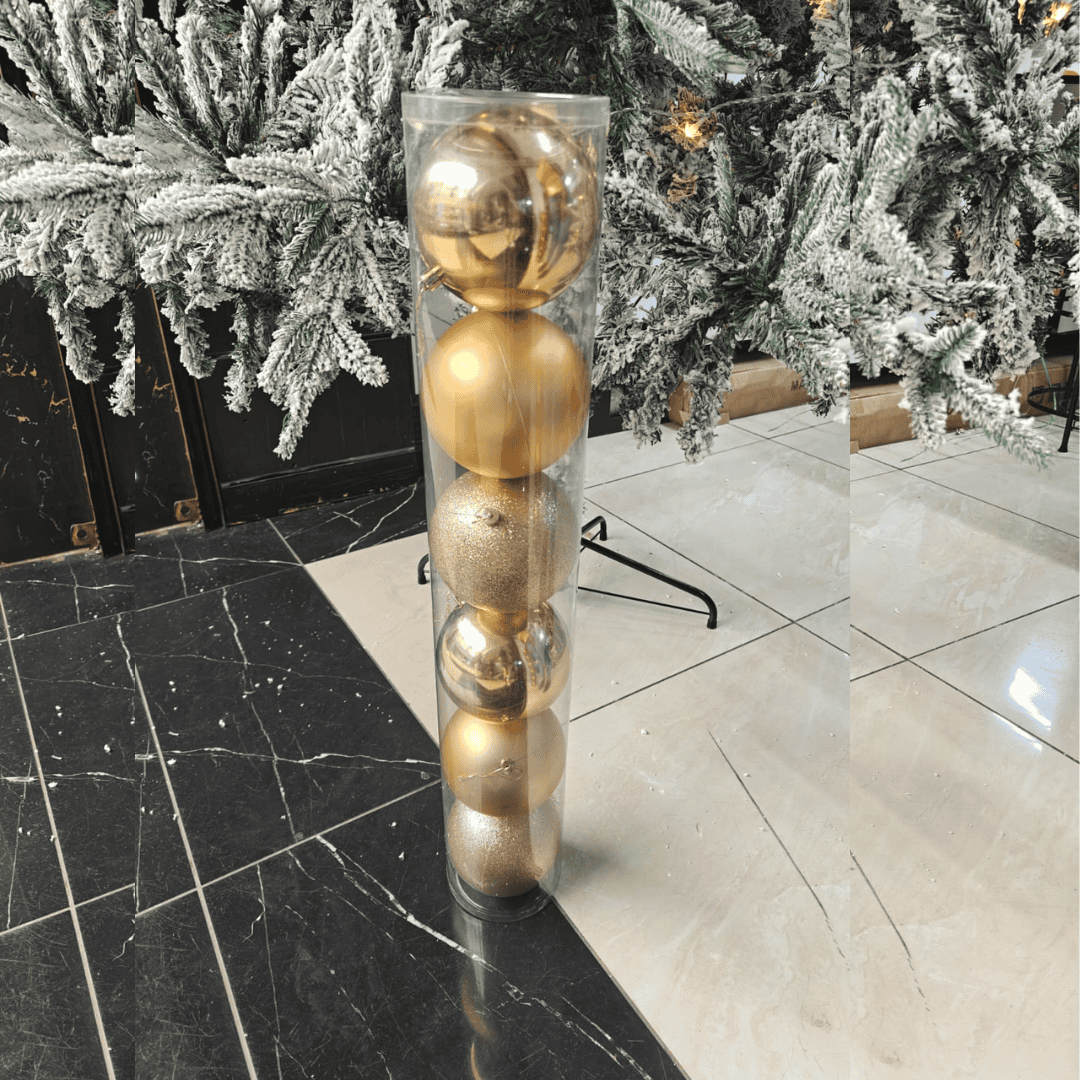 6pcs Christmas Balls 12cm