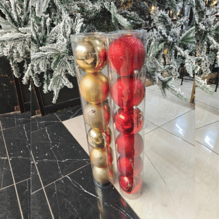 6pcs Christmas Balls 12cm