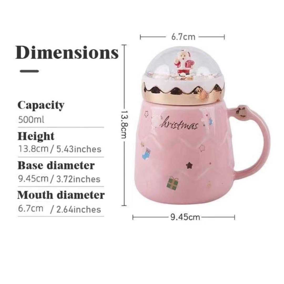 Christmas Themed Cup Set + Gift Box