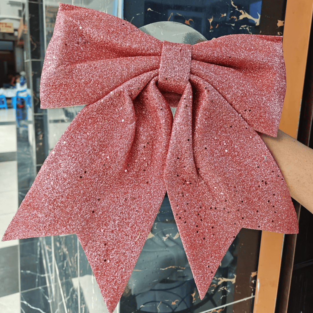 Christmas Glitter Ribbon Bows