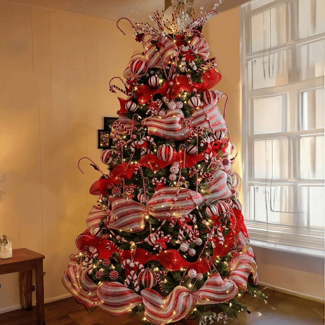 26cm 10 Yards Gold White Mesh