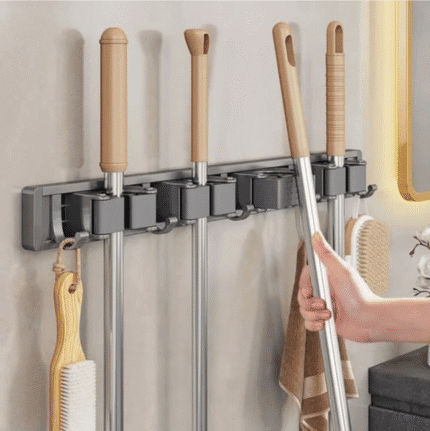 Wall Mounted Mop Holder