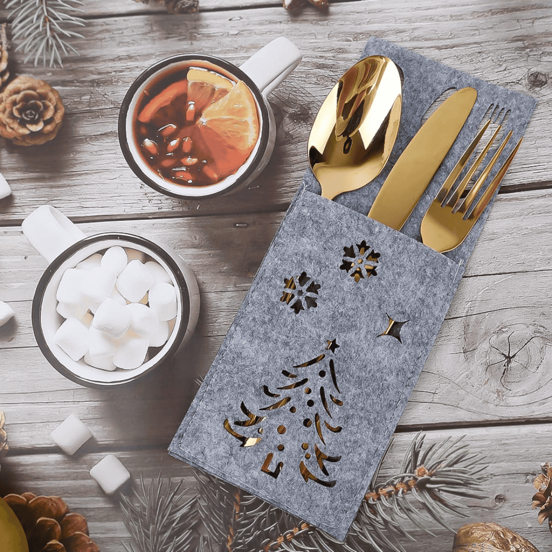 Xmas Cutlery Bag