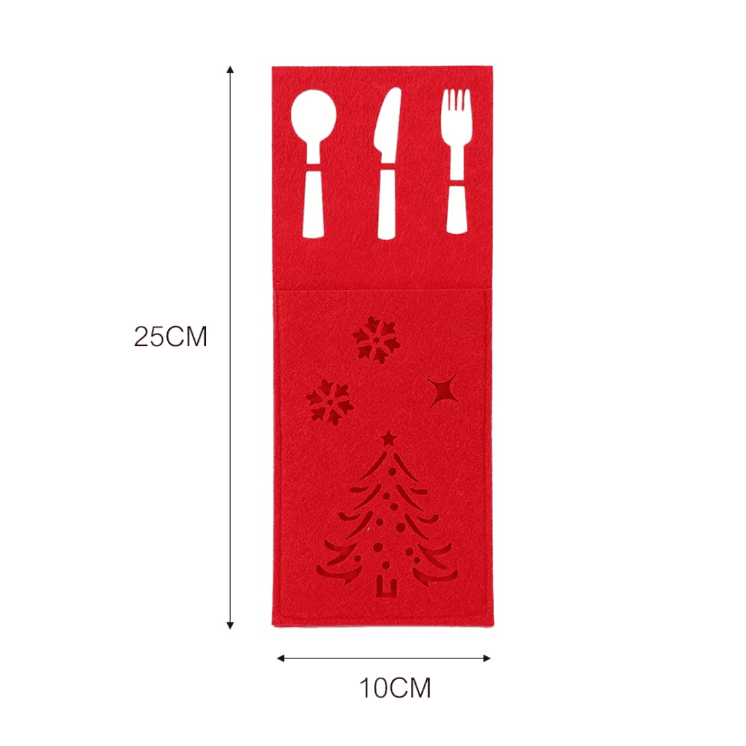 Xmas Cutlery Bag