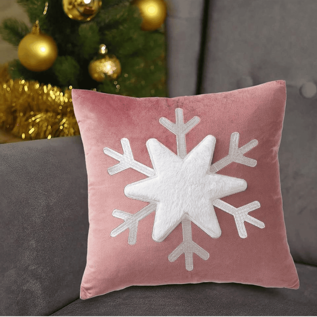Velvet Decorative Christmas Pillow Cover
