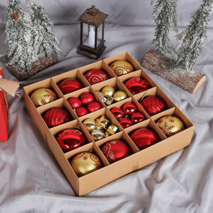 44pc Christmas Tree Decor Balls