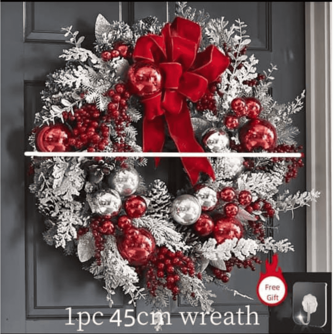 Christmas Wreath Rattan Set