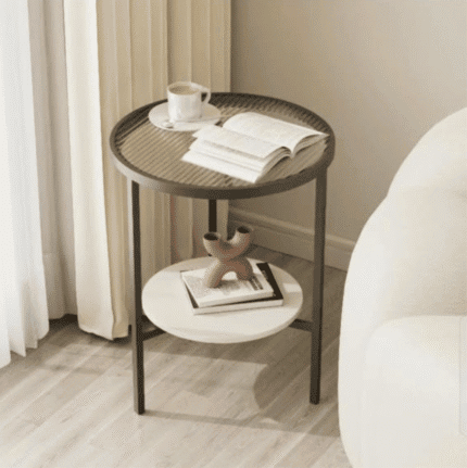 Stone Plate Side Table