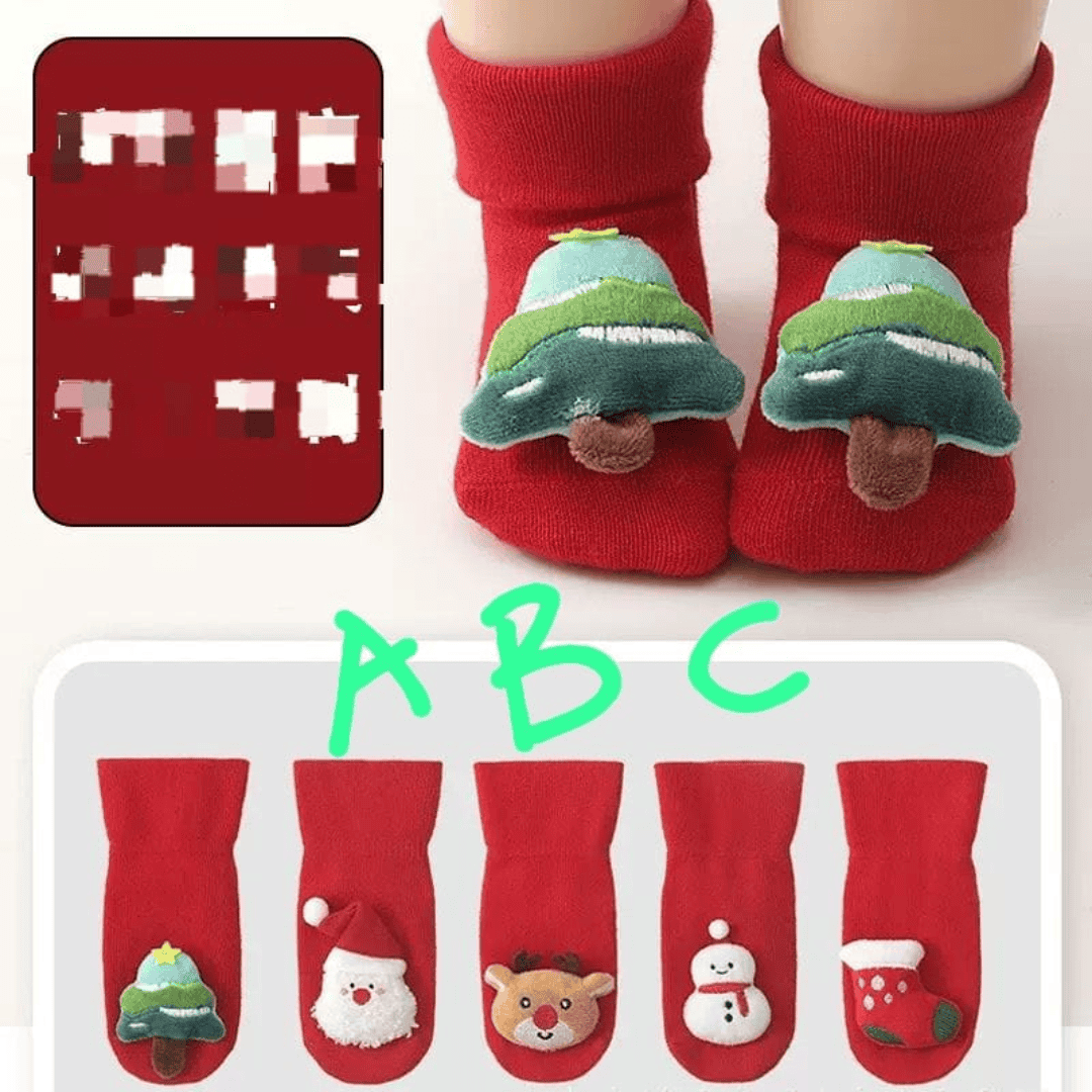 Baby Christmas Socks