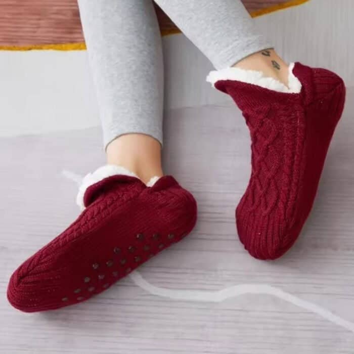 Fluffy Indoors Shoes Like Socks